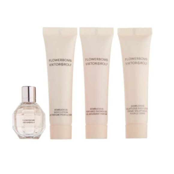 Viktor&Rolf Gift Set-Flowerbomb Fairy Mini,Lotion,Cream,Gel-7ml,15ml-4pc-BOX-NEW - Picture 13 of 16